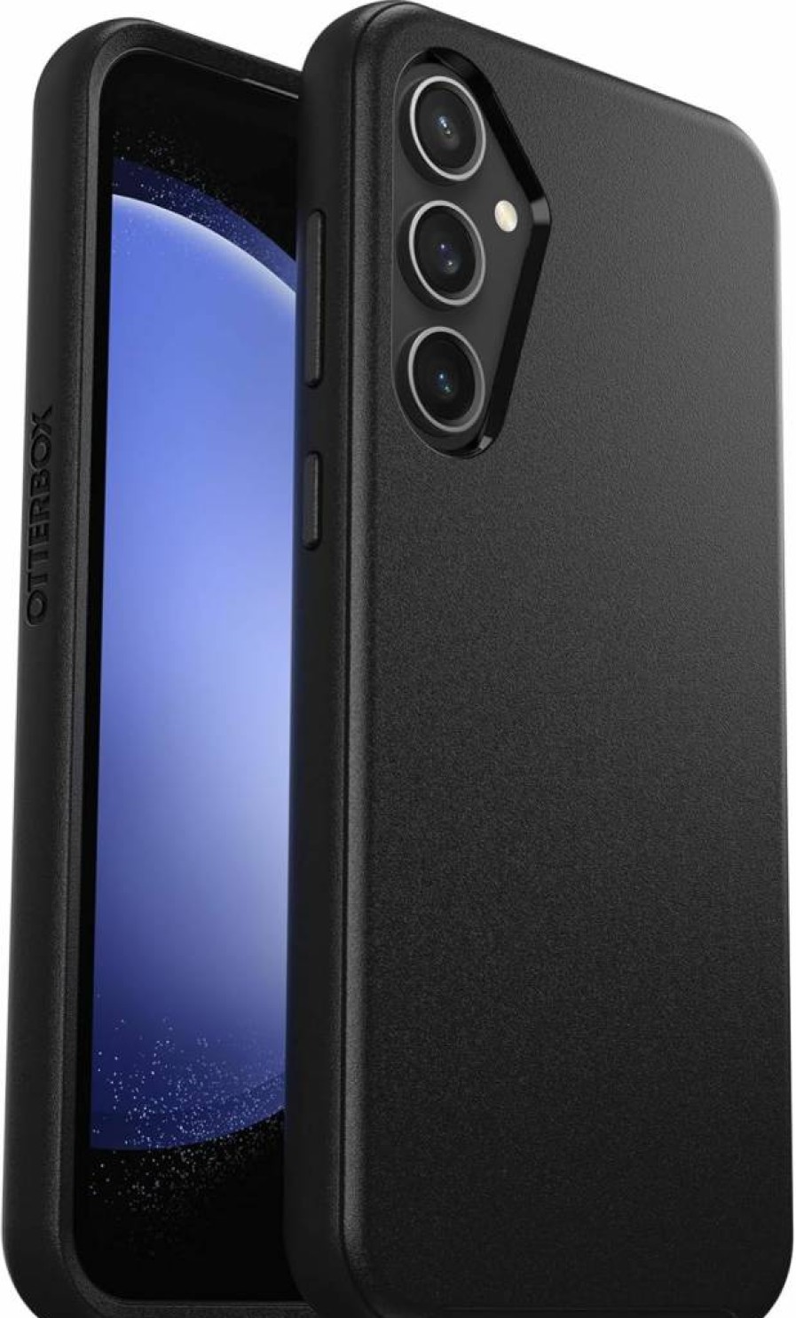 OtterBox Symmetry Series Clear Case for Samsung Galaxy S23 FE - Slim Protective Cover with Raised Edges, Wireless Charging Compatible