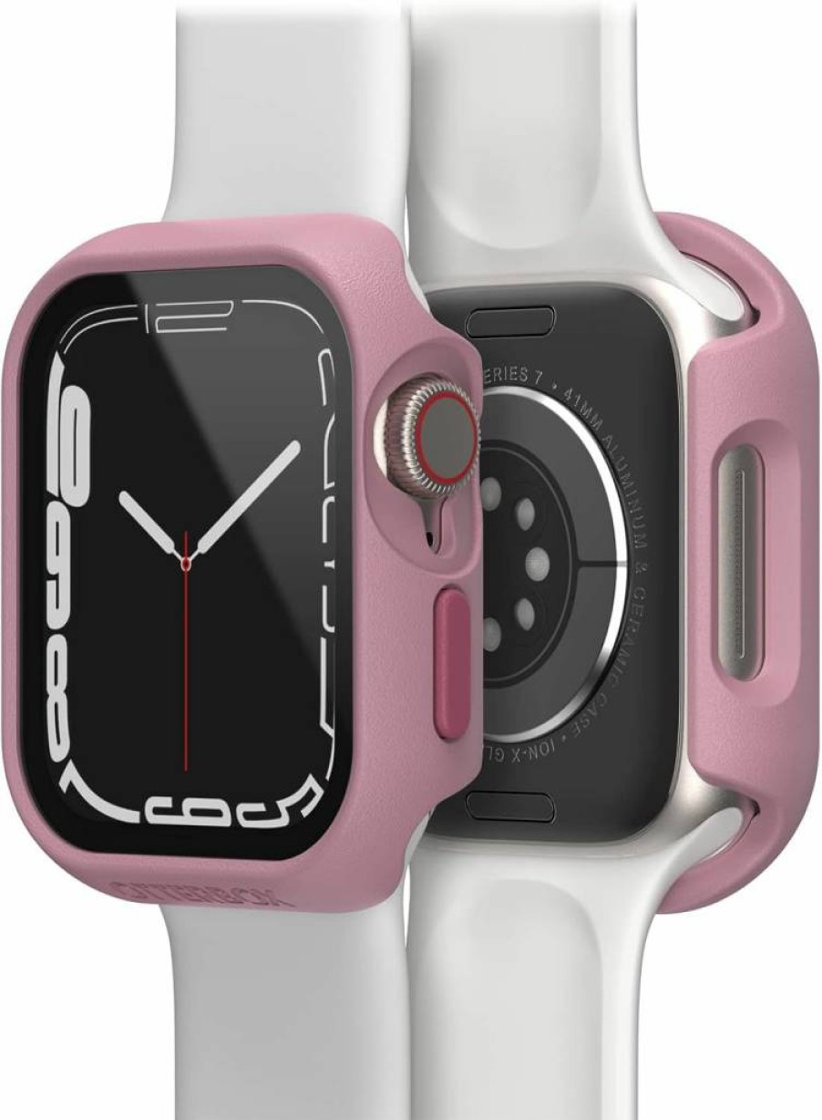 OtterBox Eclipse Case for Apple Watch Series 7/8/9 (41mm) - Mauve Morganite Pink Protective Cover