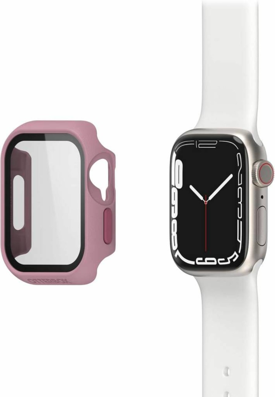 OtterBox Eclipse Case for Apple Watch Series 7/8/9 (41mm) - Mauve Morganite Pink Protective Cover