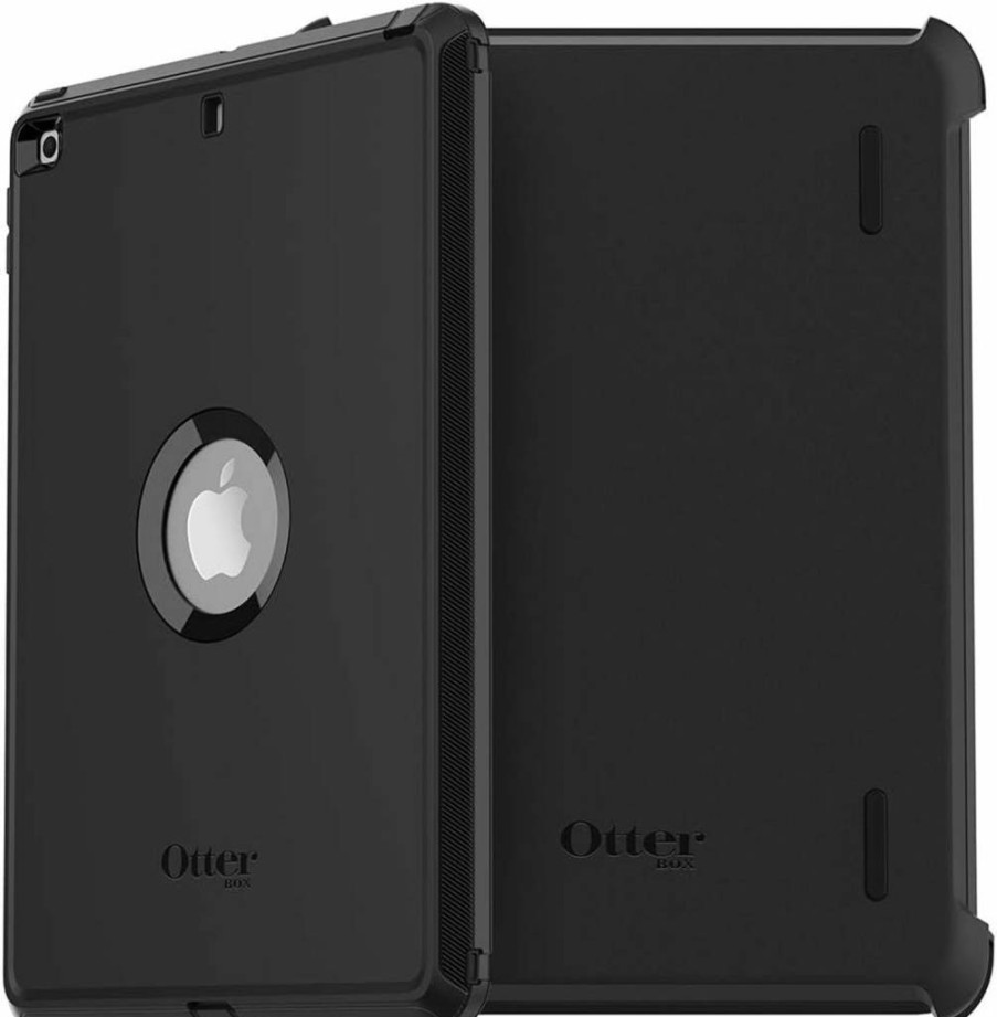 OtterBox Defender Series Rugged Case for iPad 7th/8th/9th Gen 10.2" (2019-2021) - Multi-Layer Protection, Black (10-Pack, Bulk Packaging)