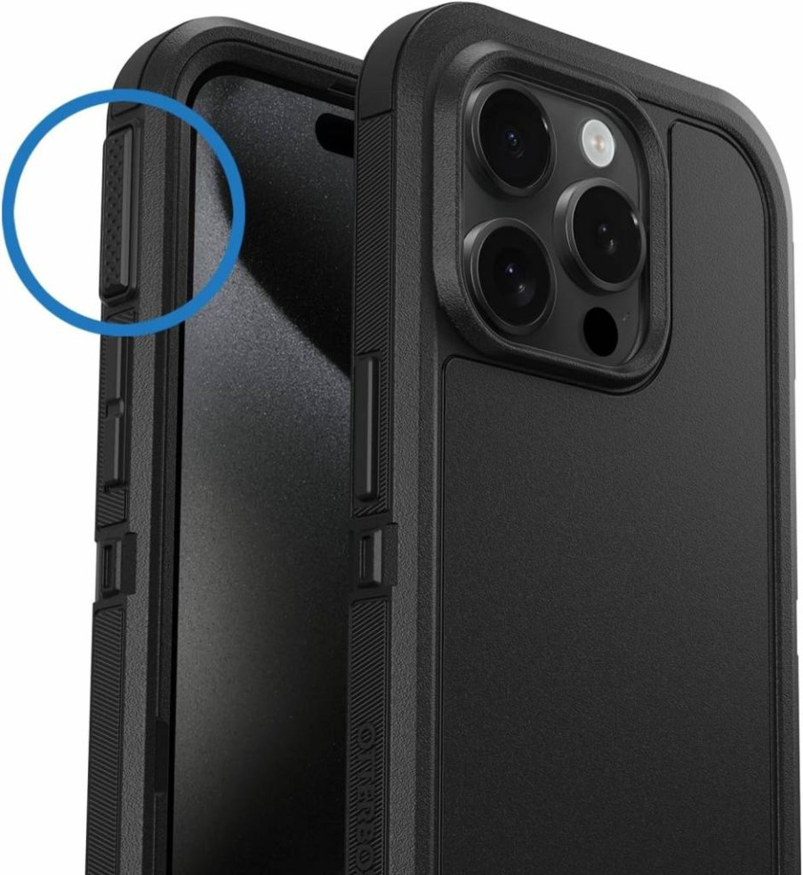 OtterBox Defender Series XT Case for iPhone 15 Pro with Enhanced Action Button - Durable Polybag Packaging (Business Bulk Orders)