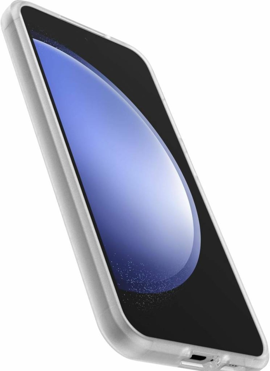 OtterBox Prefix Series Thin Case for Samsung Galaxy S23 FE - Crystal Clear Black, Slim Protective Cover with Raised Edges, Wireless Charging Compatible