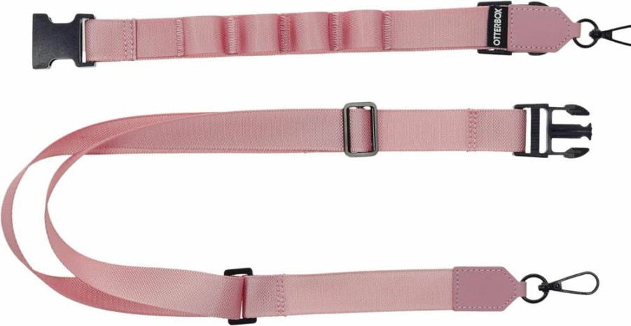 OtterBox Crossbody Strap with Phone Holder - Pink Ballet Shoes Design for Secure Hands-Free Carrying