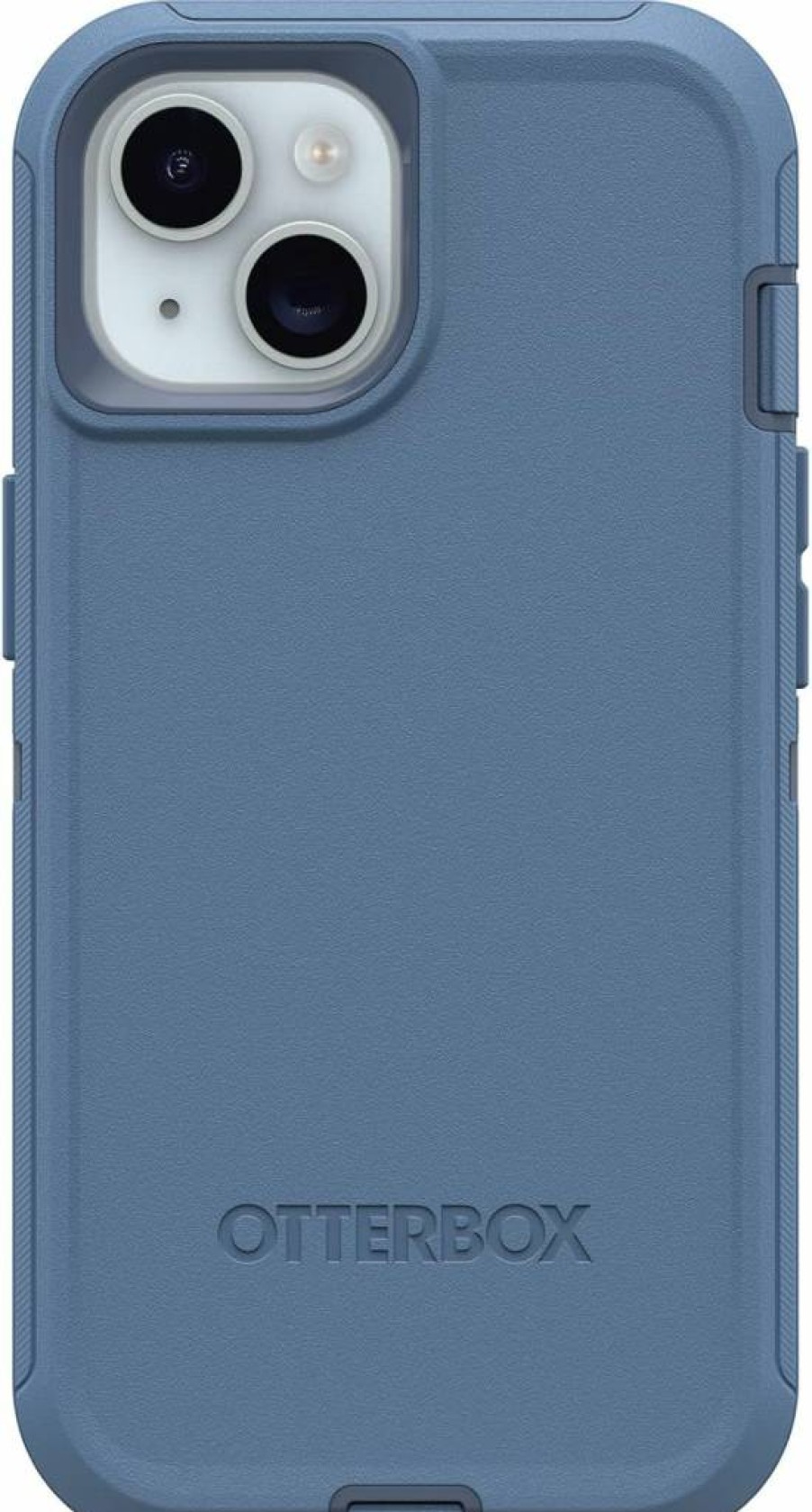 OtterBox Defender Series Rugged Case for iPhone 15, 14, 13 - Black with Holster Clip Kickstand & Port Protection | Screenless Design | Durable Protection