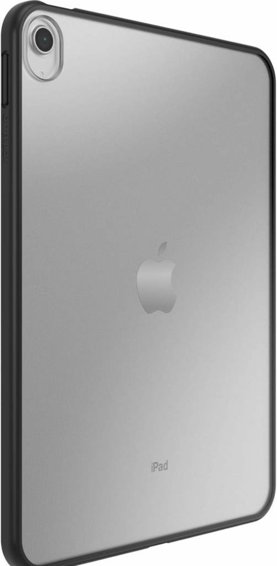 OtterBox Prefix Series Case for iPad 10th Gen & iPad (A16) - Black Crystal, Slim Protective Cover with Raised Edges for Screen & Camera Protection