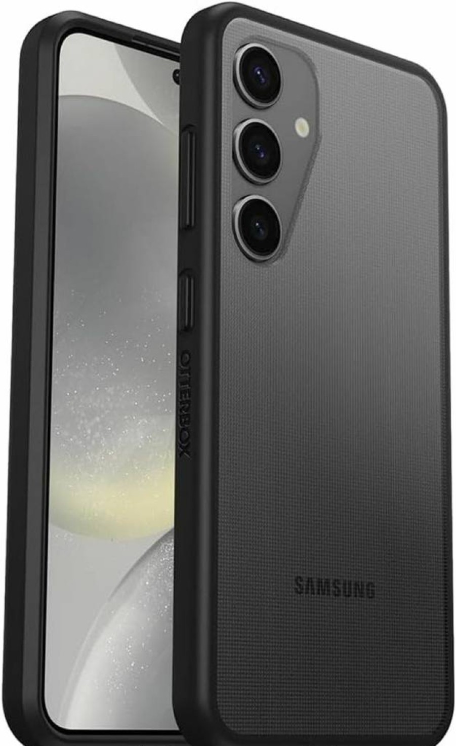 OtterBox Samsung Galaxy S24 Clear Case - Ultra Thin, Wireless Charging Compatible, Protective Cover with Raised Edges for Camera & Screen