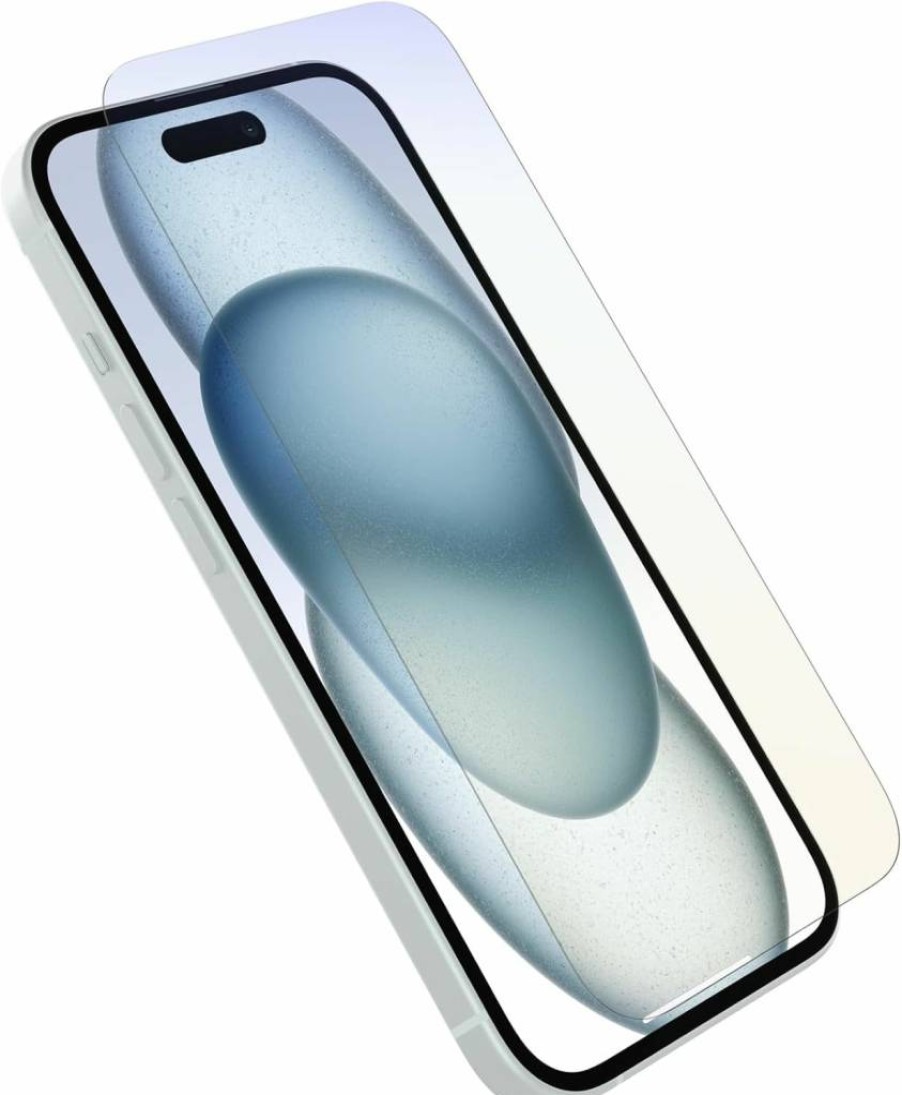 OtterBox iPhone 15 Pro Privacy Screen Protector - Premium Tempered Glass, Anti-Spy, Precision Fit, Smooth Touch, Easy Install (Polybag Packaging)