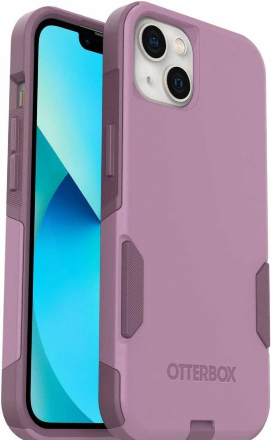 OtterBox Commuter Series Case for iPhone 13 - Slim & Tough Protective Cover with Port Protection in Blue | Pocket-Friendly Design