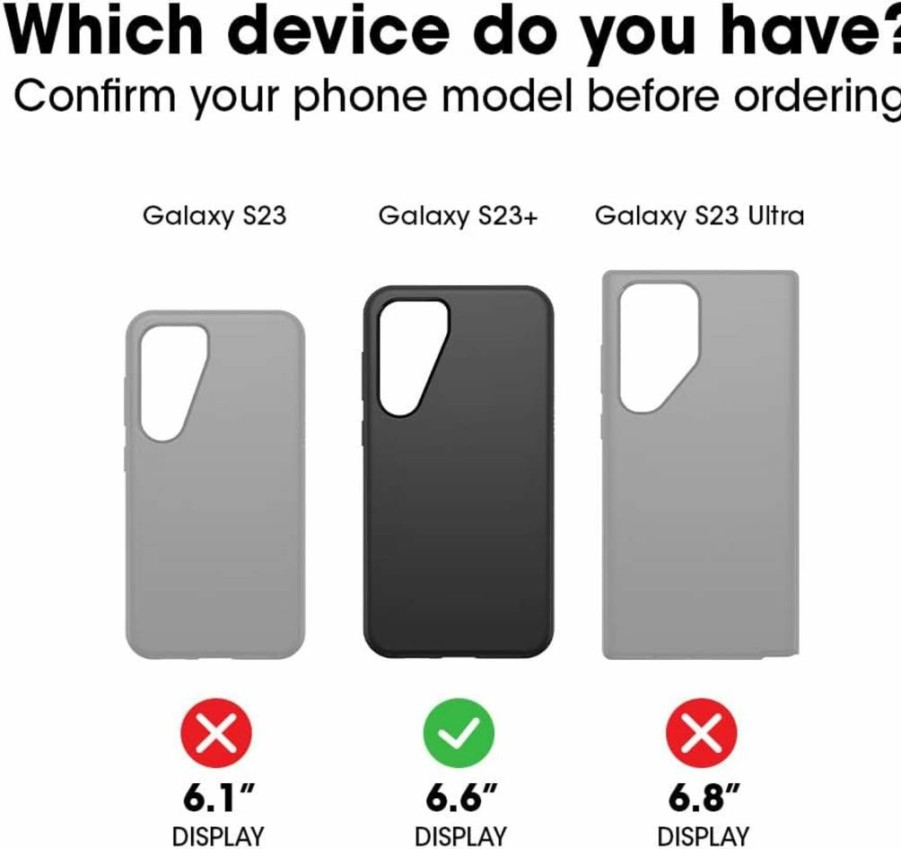 OtterBox Alpha Flex Screen Protector for Galaxy S23+ | Anti-Microbial, Blue Light Filter, Fingerprint Resistant, Precision Fit, Enhanced Clarity & Touch Sensitivity