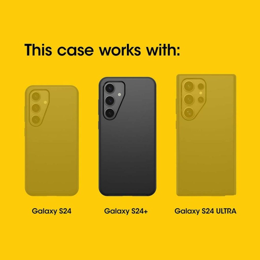 OtterBox Samsung Galaxy S24+ Screen Protector - Clear Polyarmor, Precision Fit, Crystal Clear, Anti-Scratch, Easy Installation (Single Pack)