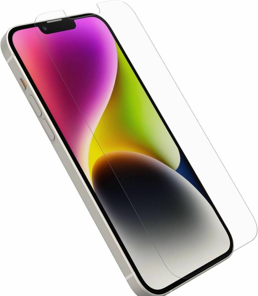 OtterBox Alpha Glass Screen Protector for iPhone 13 & 13 Pro - Clear, 2nd Generation, Anti-Scratch, HD Clarity, Easy Installation