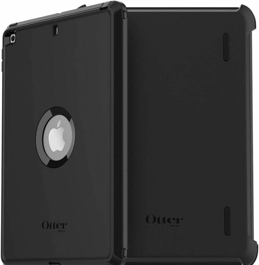 OtterBox Defender Series Case for iPad 7th/8th/9th Gen 10.2" (2019-2021) - Rugged Protective Cover with Multi-Layer Defense - Black