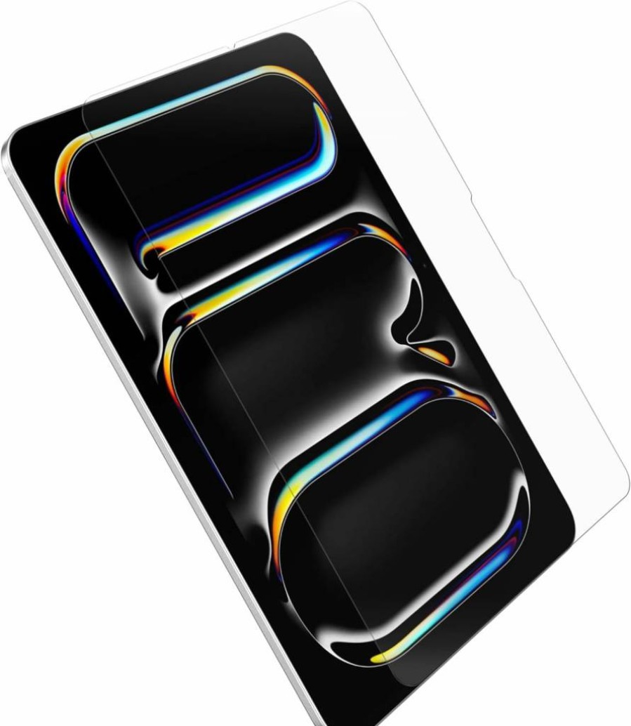 OtterBox Tempered Glass Screen Protector for iPad Pro 11-Inch (2024/M4) - Anti-Microbial, Anti-Scratch, Fingerprint Resistant, Bubble-Free Installation, Enhanced Touch Sensitivity