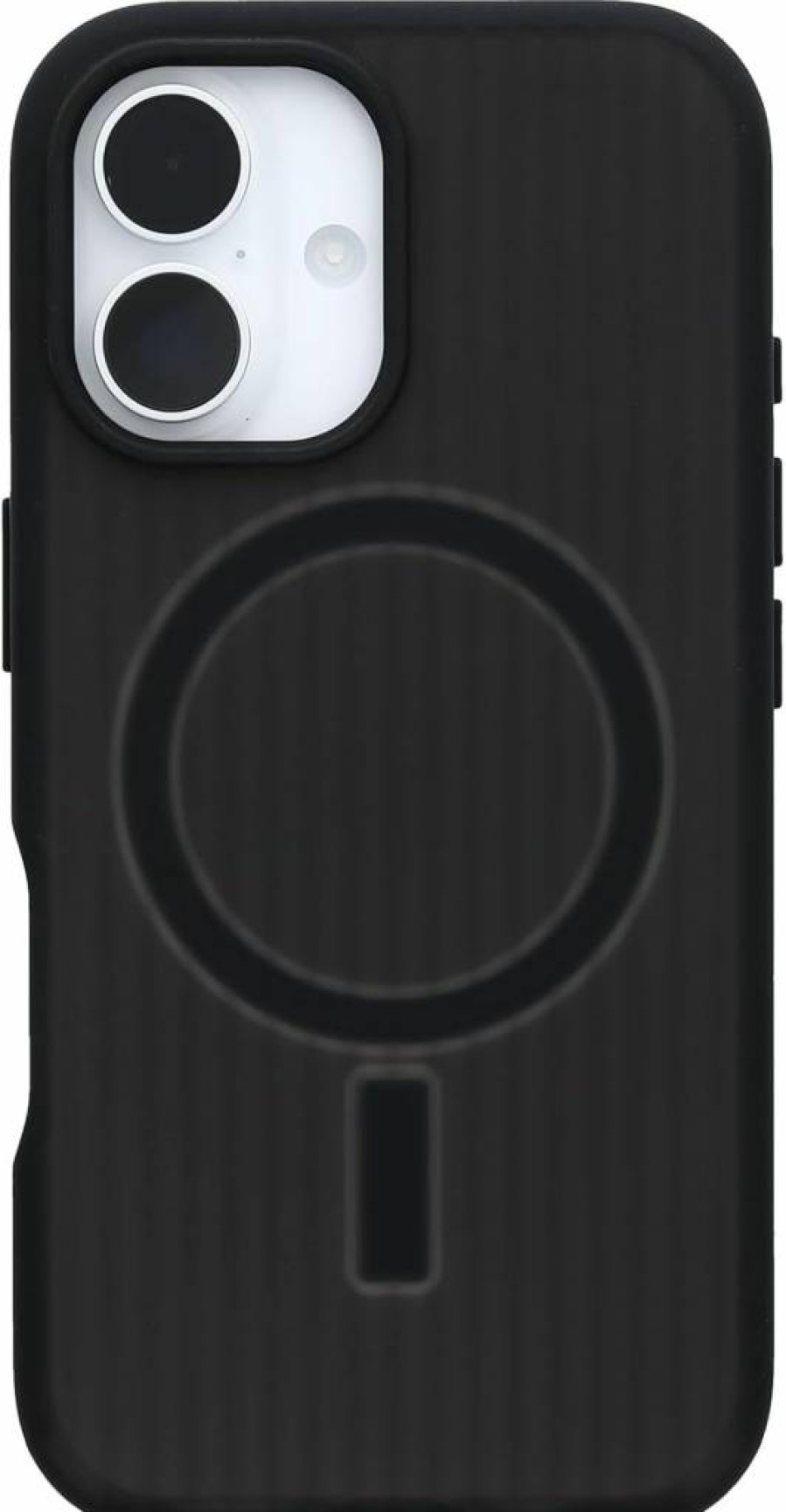 OtterBox Core Series MagSafe Case for iPhone 16 Pro - Carnival Night Black, Rugged Rubber Protection, Smooth Finish, Camera Guard & Raised Screen Lip