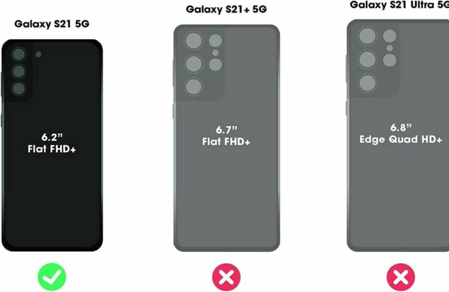 OtterBox Clearly Protected HD Clear Screen Protector for Samsung Galaxy S21 5G - Anti-Scratch Film (Not Compatible with S21 Plus/Ultra)