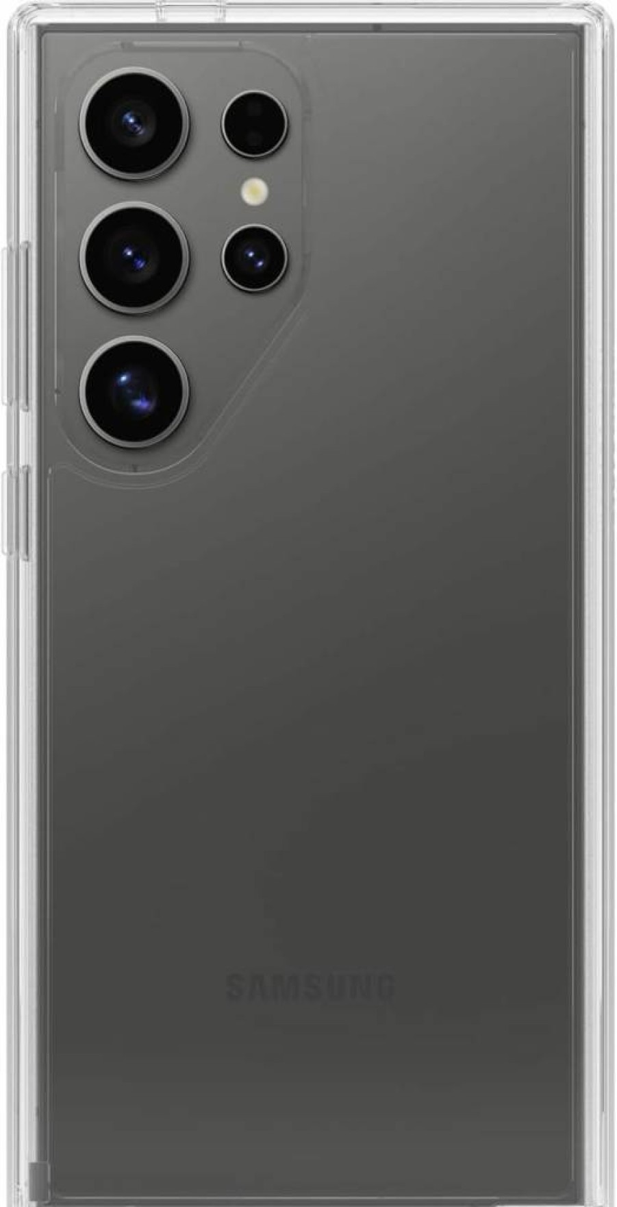 OtterBox Symmetry Series Clear Case for Samsung Galaxy S24 Ultra - Slim Protective Cover with Raised Edges, Wireless Charging Compatible