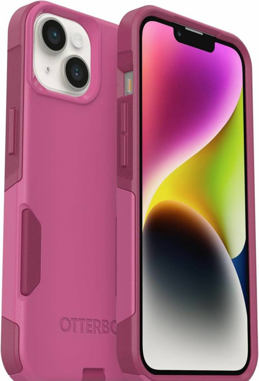 OtterBox Commuter Series Case for iPhone 14 & iPhone 13 | Slim Tough Protective Cover with Port Protection | Dont Be Blue (Blue) | Shockproof & Pocket-Friendly Design