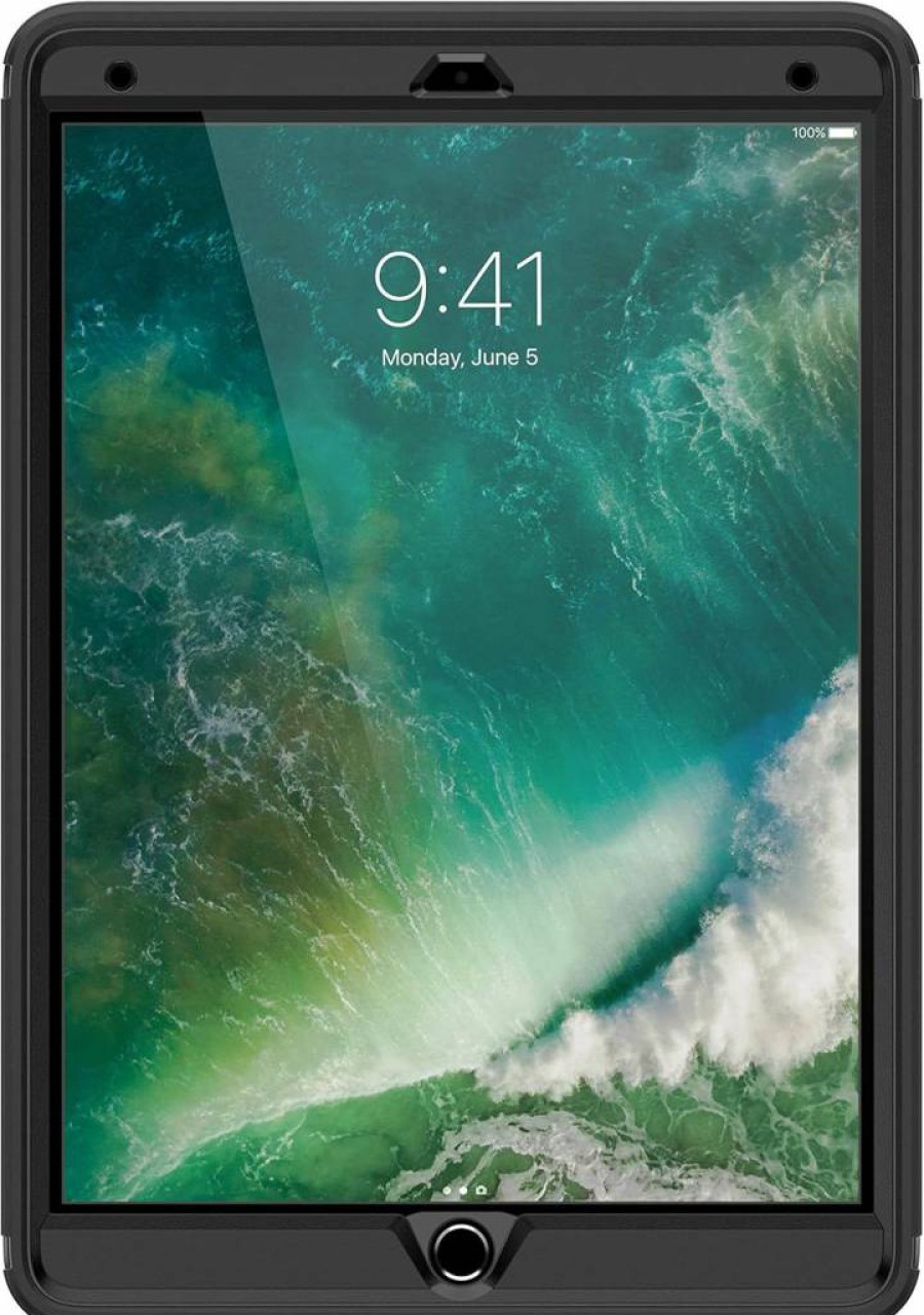 OtterBox Defender Series Protective Case for iPad Pro 10.5" & iPad Air 3rd Gen - Durable Heavy Duty Cover - Black Polybag Packaging