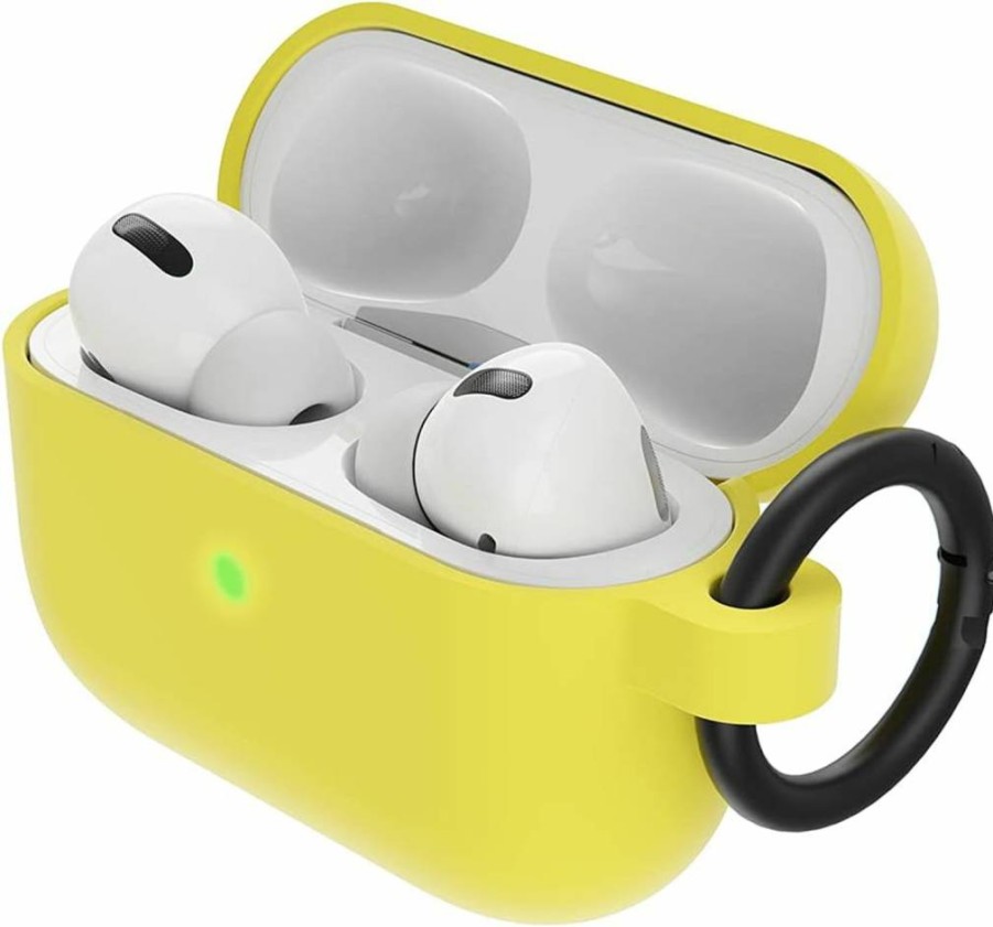 OtterBox Soft Touch Protective Case for AirPods Pro - Black Taffy | Durable & Lightweight Cover