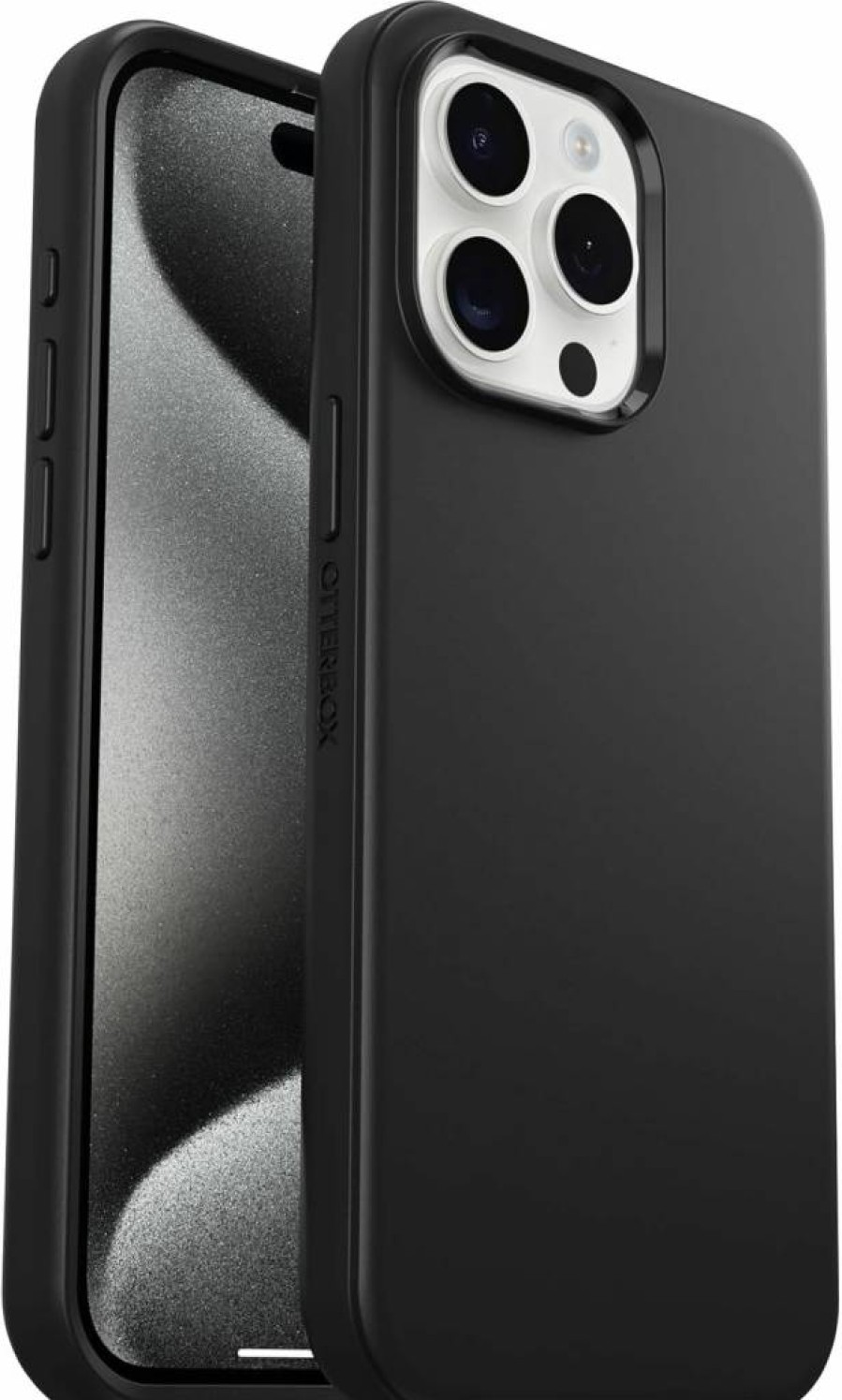 OtterBox Symmetry Series Clear Case for iPhone 15 Pro Max - MagSafe Compatible, Ultra-Sleek Protection with Raised Edges for Camera & Screen (Polybag Packaging)