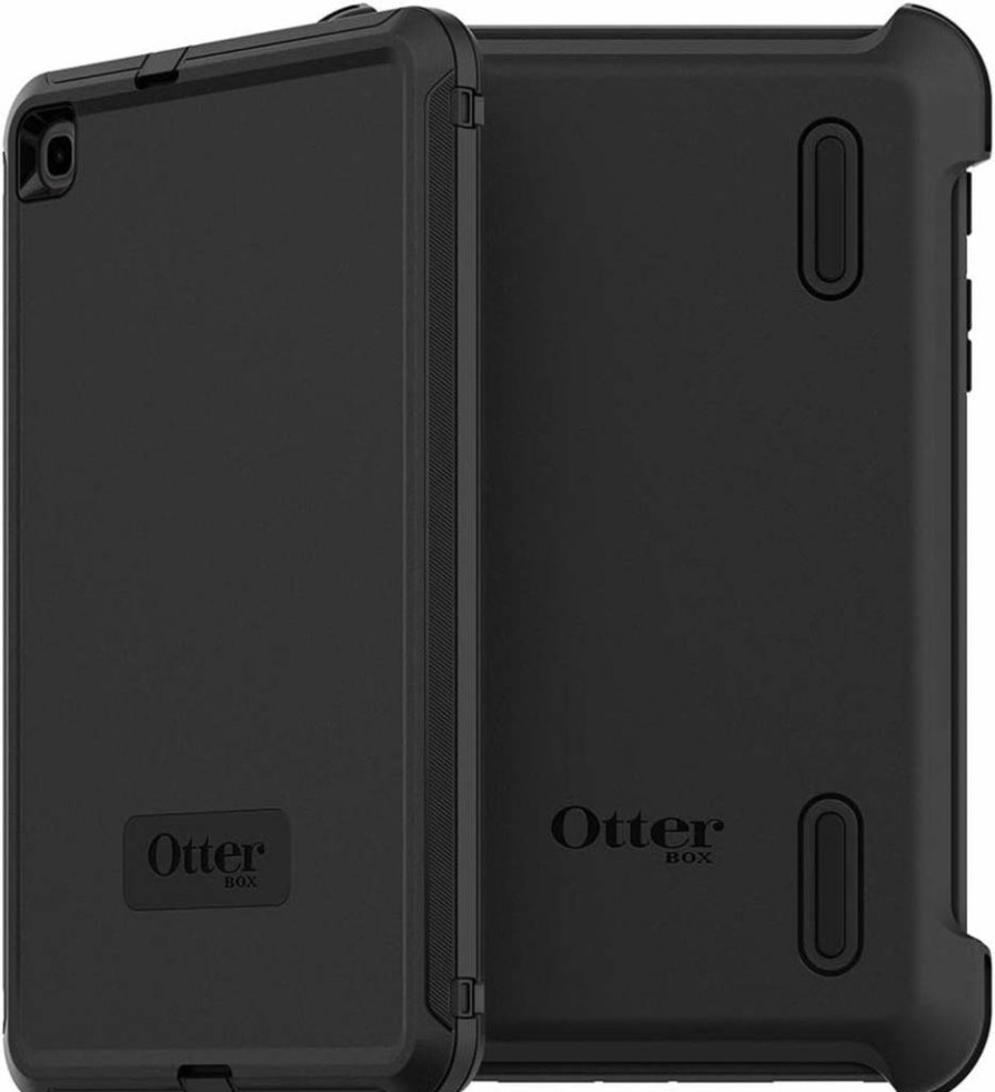 OtterBox Defender Series Protective Case for Samsung Galaxy Tab A 8.4 (2020) - Black Heavy Duty Cover with Polybag Packaging