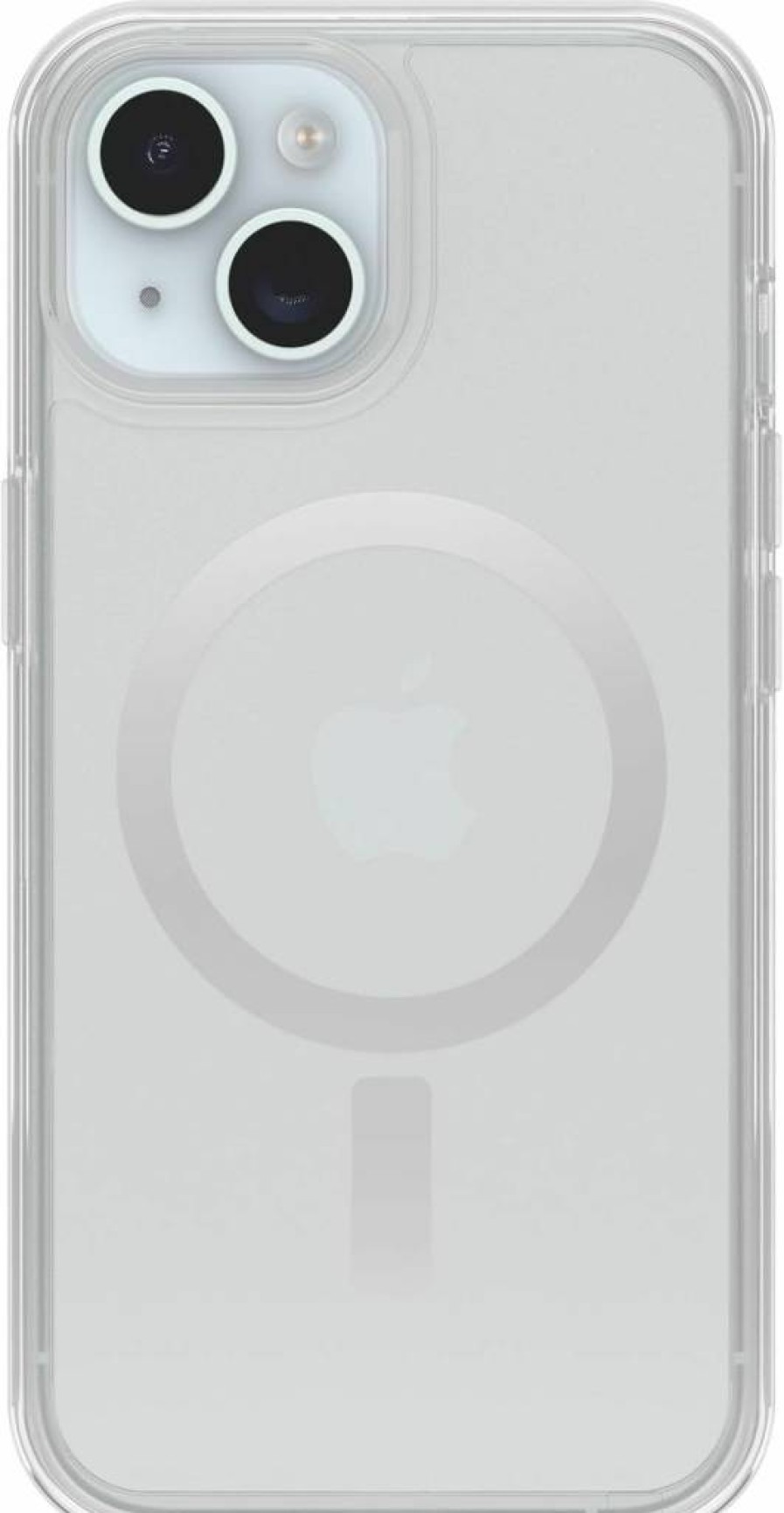 OtterBox Symmetry Series Clear MagSafe Case for iPhone 15, 14, 13 – Ultra-Sleek Protection with Raised Edges for Camera & Screen