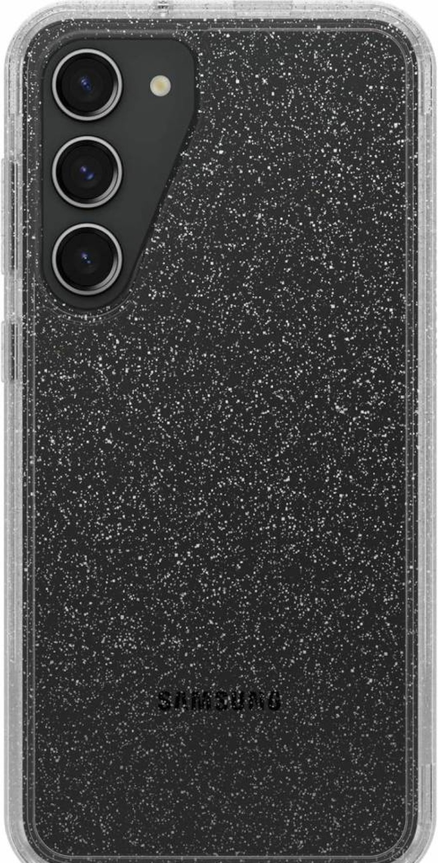 OtterBox Symmetry Series Clear Case for Samsung Galaxy S23+ - Slim Protective Cover with Raised Edges, Wireless Charging Compatible