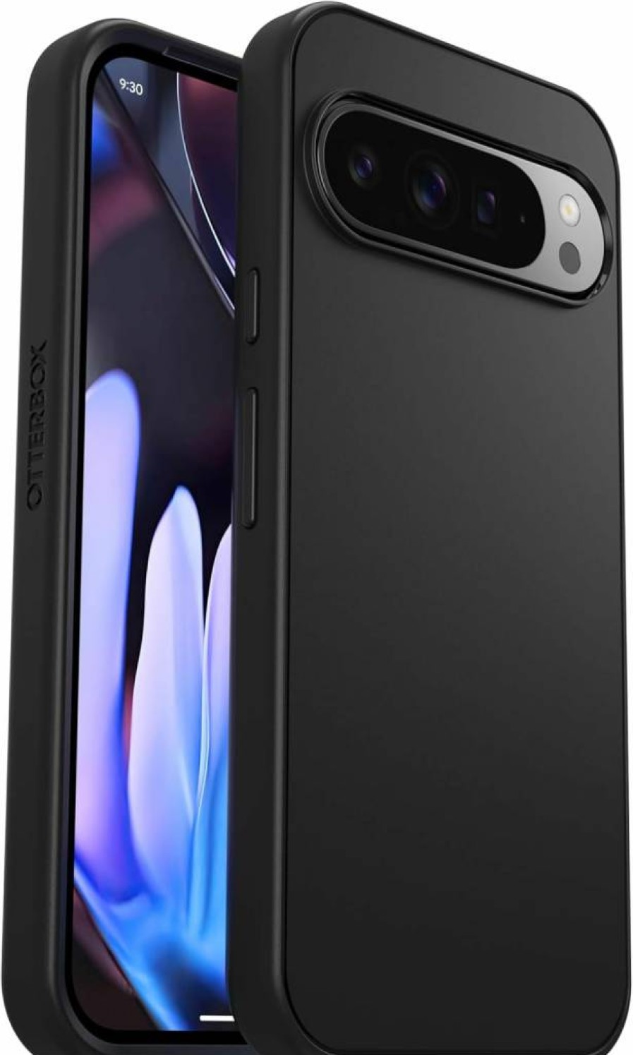 OtterBox Symmetry Series Clear Case for Google Pixel 9 Pro XL - Slim Protective Cover with Wireless Charging & Raised Edges for Screen/Camera Protection