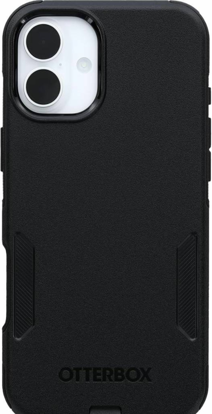 OtterBox Commuter Series Case for iPhone 16 Pro - Protective Black Cover (Polybag Packaging)