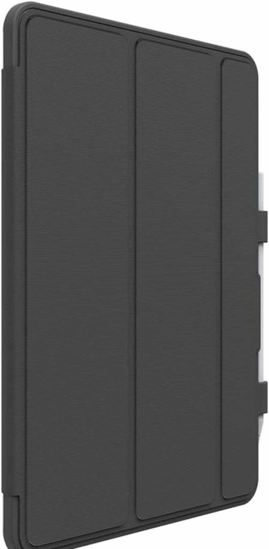 OtterBox Unlimited Series Folio Case Compatible with iPad 7th/8th/9th Gen 10.2" (2019-2021 Models) - Clear/Black Protective Cover - Polybag Packaging