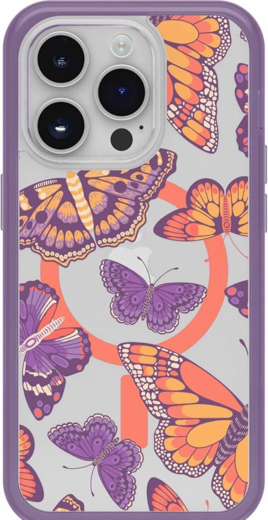 OtterBox Symmetry Series Case for iPhone 14 Pro - Arizona Sunrise Blue | MagSafe Compatible, Ultra-Sleek Design, Raised Edges for Camera & Screen Protection