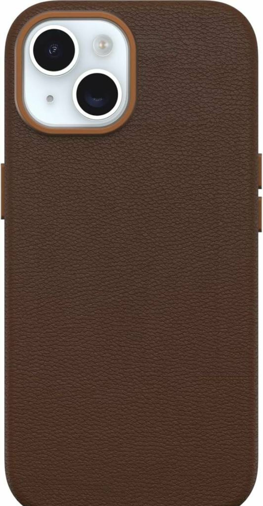 OtterBox Symmetry Series Cactus Leather MagSafe Case for iPhone 15 - Cactus Grove Green, Slim Protective Cover with Raised Edges for Camera & Screen Protection