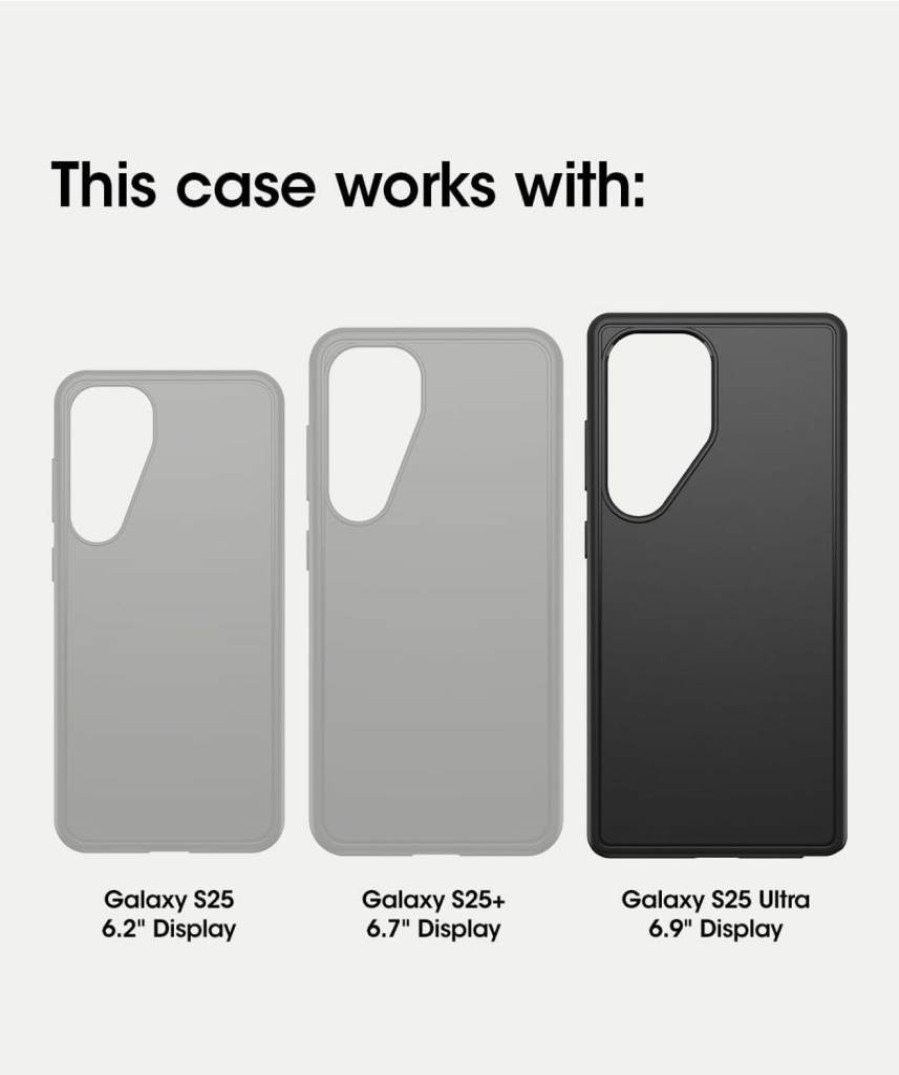 OtterBox Symmetry Series Clear Magnetic Case for Samsung Galaxy S25 Ultra - Stardust Glitter Protective Cover