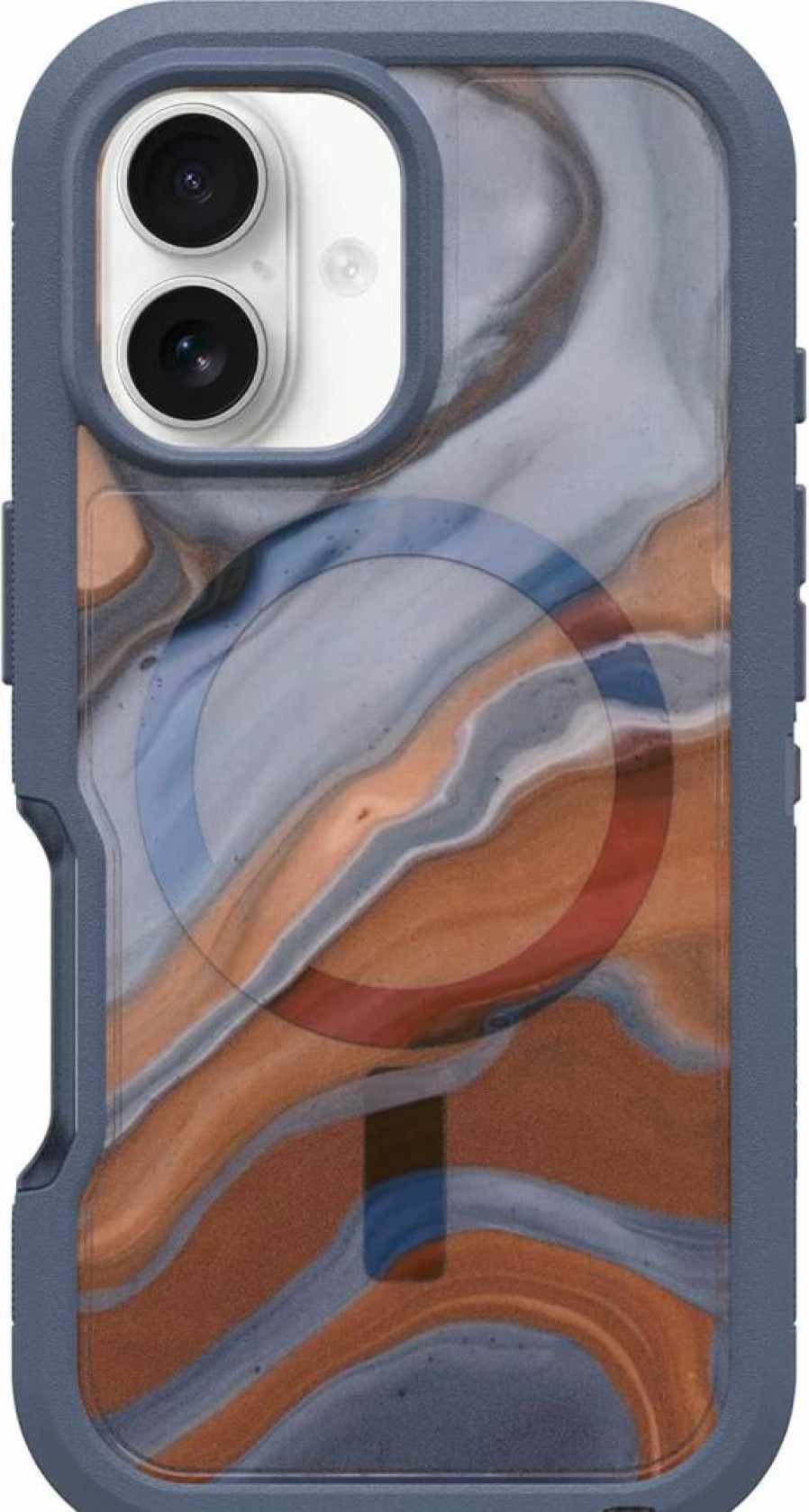 OtterBox Defender Series XT Clear Case for iPhone 16 Pro Max - Dark Side Protective Cover
