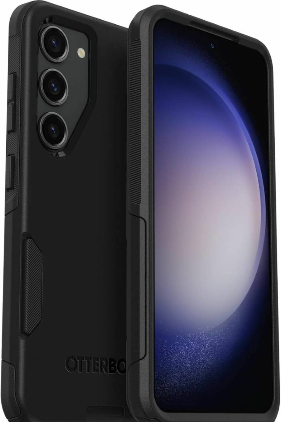 OtterBox Commuter Series Case for Samsung Galaxy S23 - Black, Slim Protective Cover with Port Protection & Durable Design