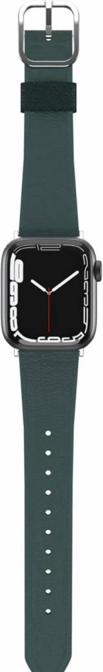 OtterBox Symmetry Cactus Leather Band for Apple Watch Series 7/8/9 40mm 41mm 42mm - Purple Plum Luxe