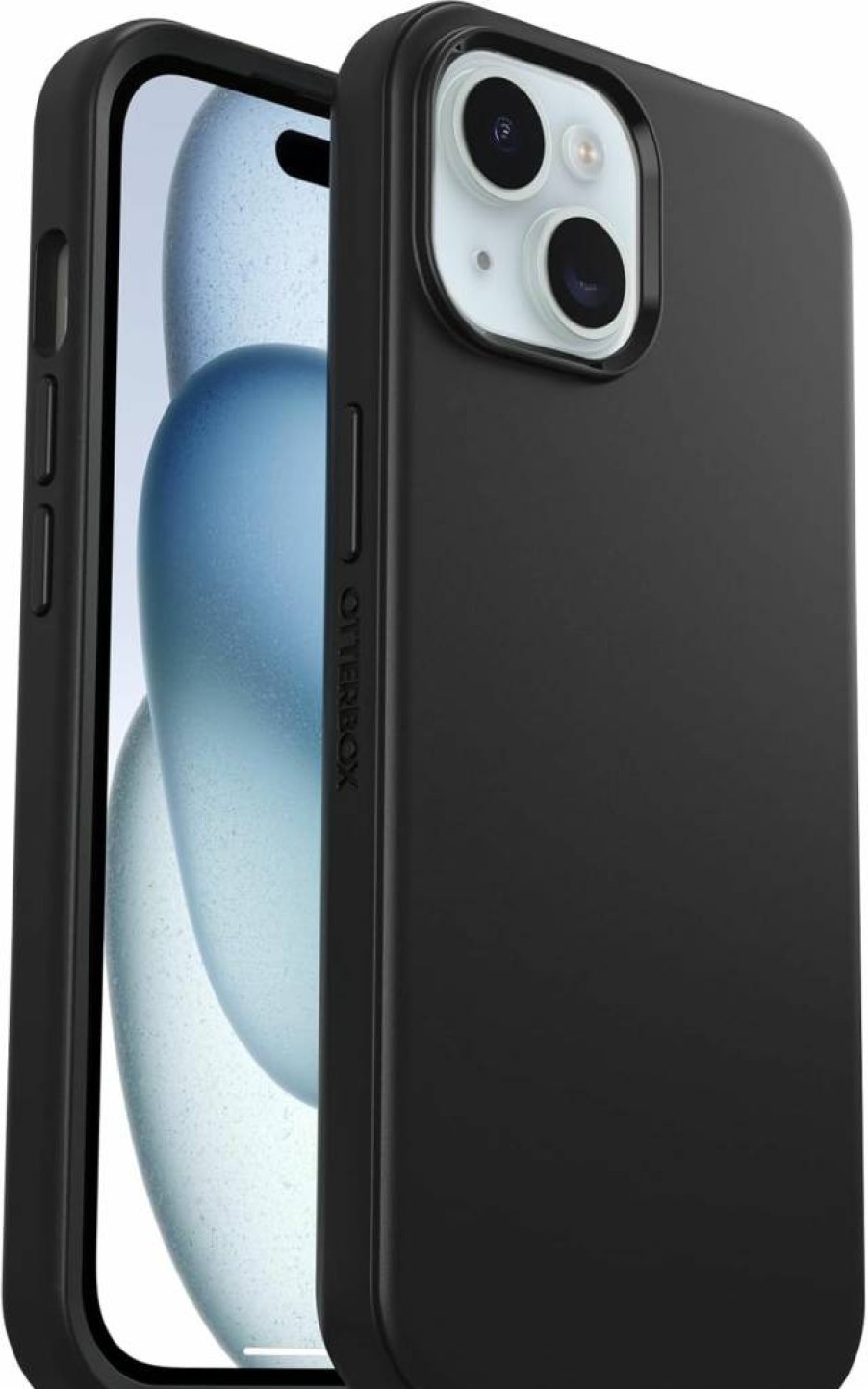 OtterBox Symmetry Series Clear Case for iPhone 15, 14 & 13 - Ultra Slim, Wireless Charging Compatible, Protective Raised Edges | Polybag Packaging