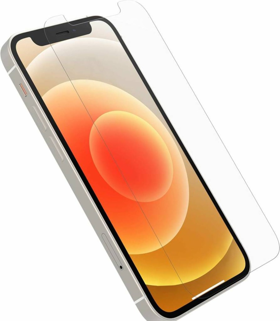OtterBox Alpha Glass Screen Protector for iPhone 12 Mini - Clear (2nd Generation) - Shatter-Resistant HD Clarity