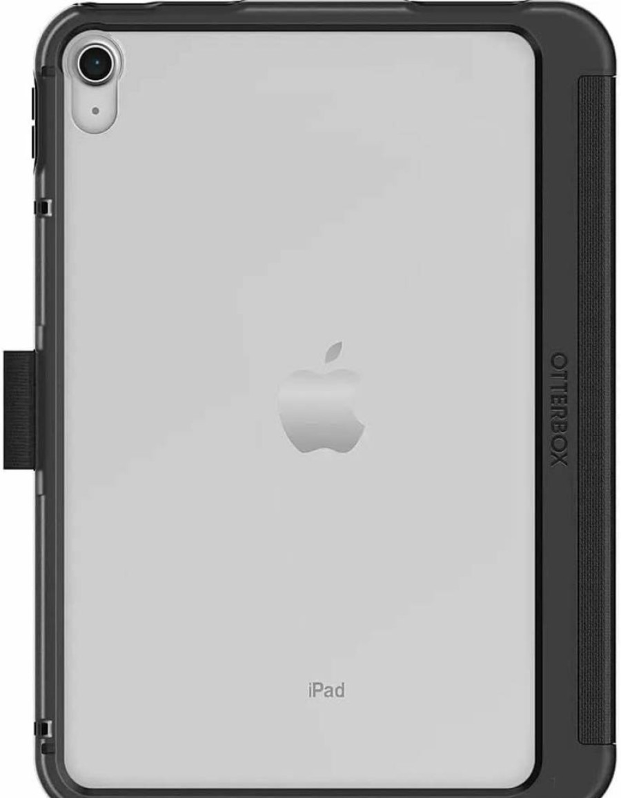 OtterBox Symmetry Folio Series Case for iPad 10th Generation - Starry Night (Clear/Black/Dark Grey), Slim Protective Cover with Magnetic Sleep/Wake & Multiple Viewing Angles