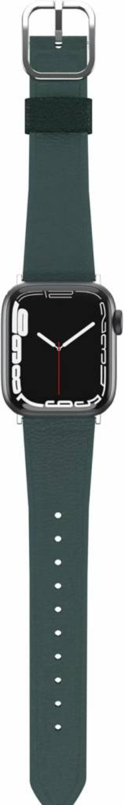 OtterBox Symmetry Cactus Leather Band for Apple Watch Series 7/8/9 45mm Foxberry Pink – Premium Strap