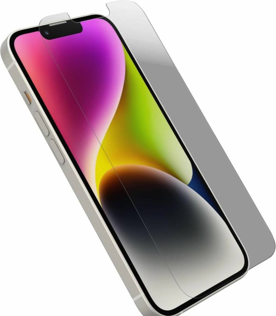 OtterBox Alpha Glass Screen Protector for iPhone 13 & 13 Pro - Clear, 2nd Generation, Anti-Scratch, HD Clarity, Easy Installation