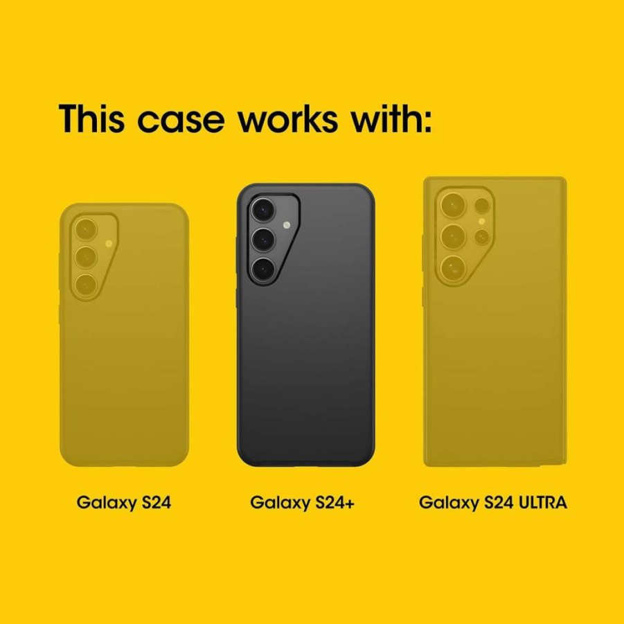 OtterBox Bleachers Polyarmor Premium Clear Phone Case - 60% Recycled Material, Enhanced Clarity & Touch Sensitivity, Easy Install (Business Bulk Packaging)