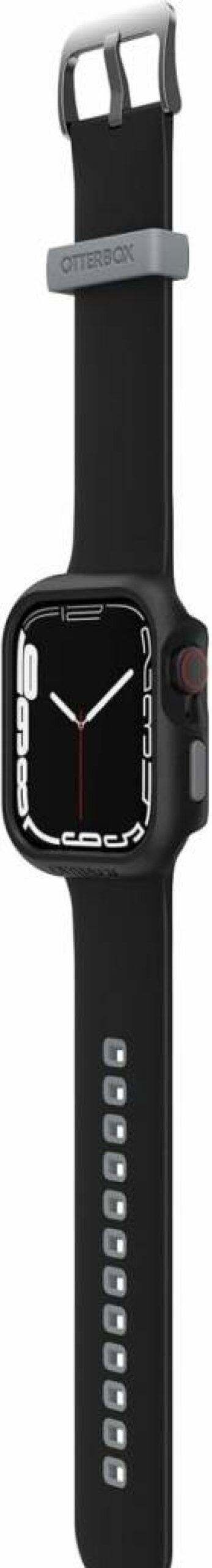 OtterBox Expressway Protective Bumper Case & Band Compatible with Apple Watch Series 7/8/9 45mm - Black