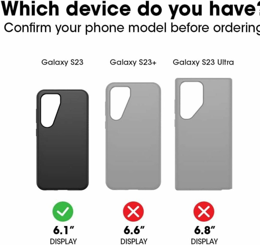 OtterBox Alpha Flex Screen Protector for Galaxy S23 - Anti Microbial, Anti Blue Light, Fingerprint Resistant, Precision Fit, Enhanced Clarity & Touch Sensitivity