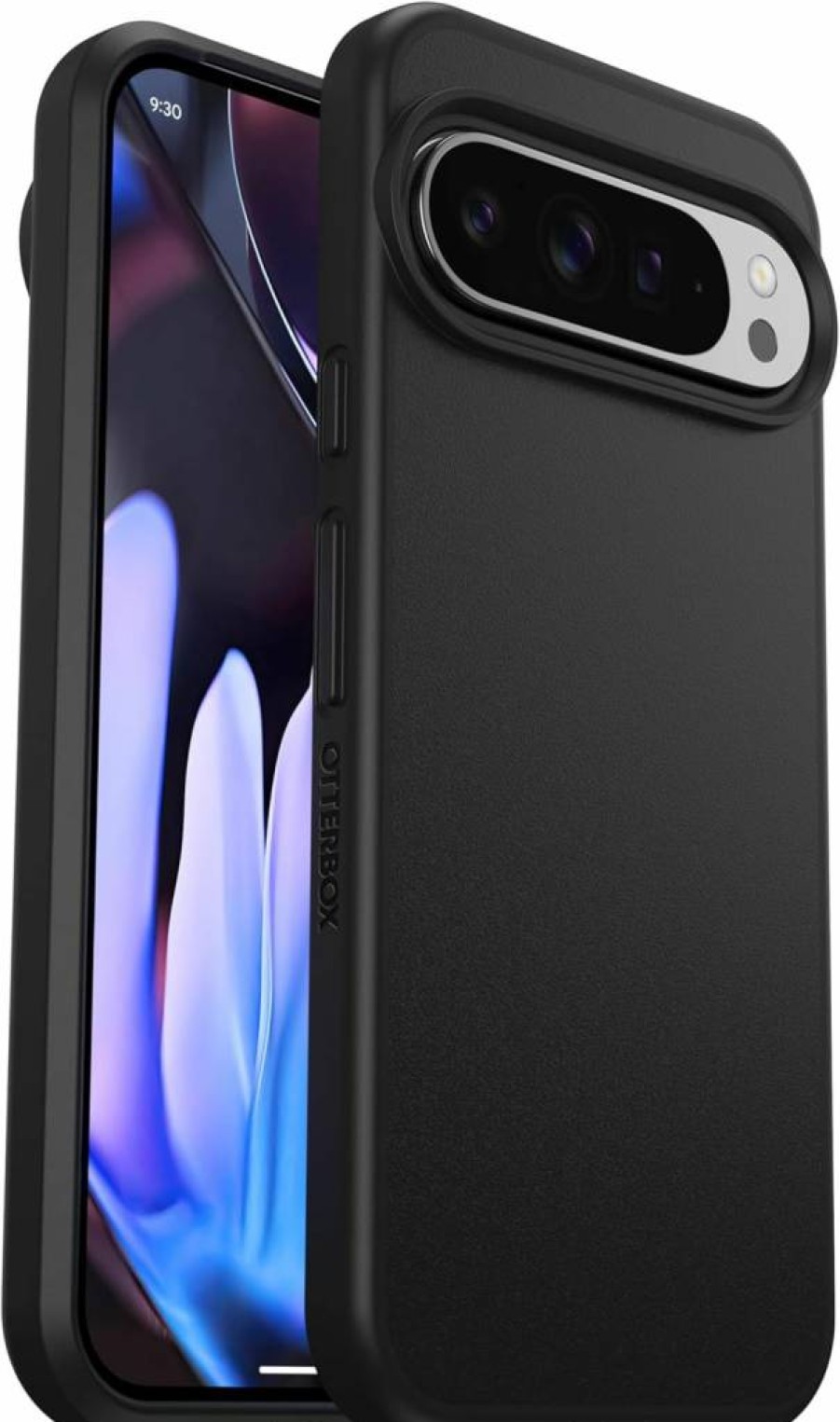 OtterBox React Series Clear Case for Google Pixel 9 & 9 Pro - Ultra-Thin, Wireless Charging Compatible, Protective Raised Edges