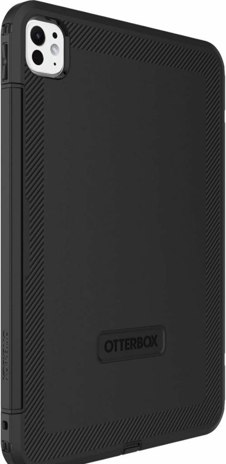 OtterBox Defender Series Rugged Case for iPad Pro 11-Inch (2024/M4) - Black & Clear Multi-Layer Protective Cover | Durable Polybag Packaging