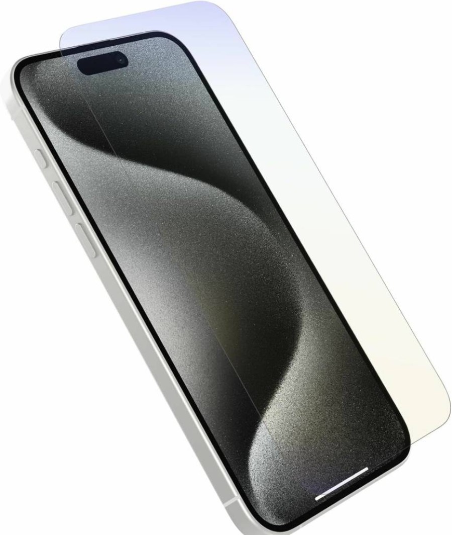 OtterBox iPhone 15 Pro Max Privacy Screen Protector - Premium Tempered Glass with Anti-Spy, Precision Fit, Smooth Touch, Easy Install (Polybag Packaging)
