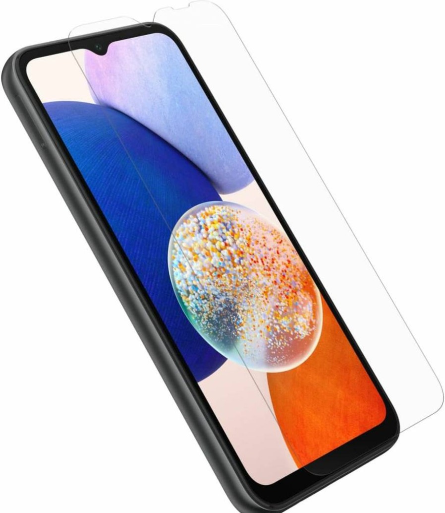 OtterBox Tempered Glass Screen Protector for Samsung Galaxy A14 5G - Crack & Scratch Resistant, HD Clear, Easy Installation