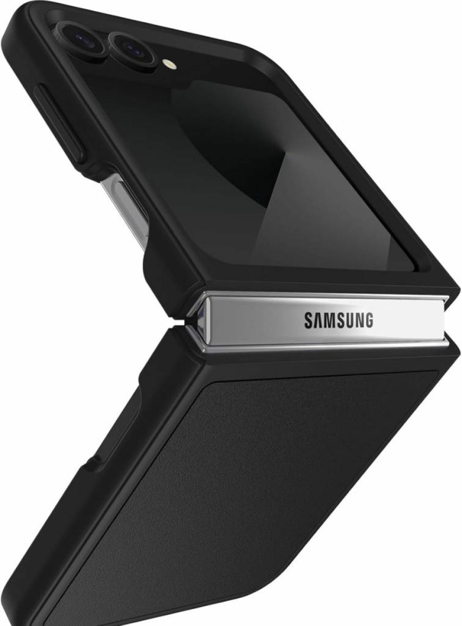 OtterBox Thin Flex Series Case for Samsung Galaxy Z Fold 6 - Black, Ultra-Slim Protective Cover with Soft Edges, 5G & Wireless Charging Compatible