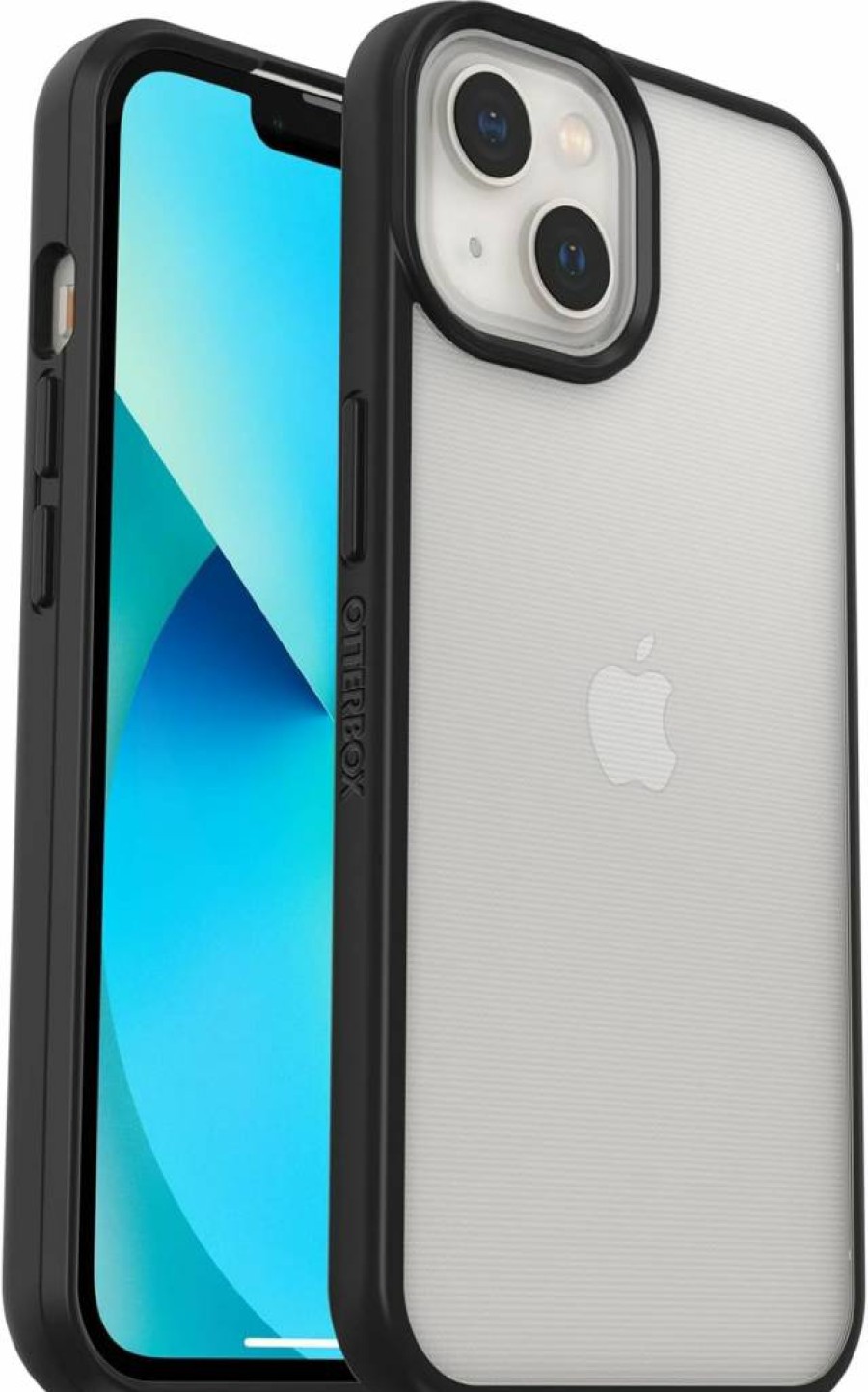 OtterBox Prefix Series Ultra-Thin Case for iPhone 13 - Black Crystal, Wireless Charging Compatible, Protective Raised Edges, Slim & Pocket-Friendly Design